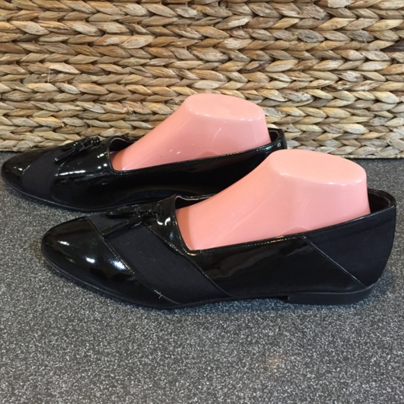 Giorgio Brutini Black Patent Flats - Picture 8 of 16
